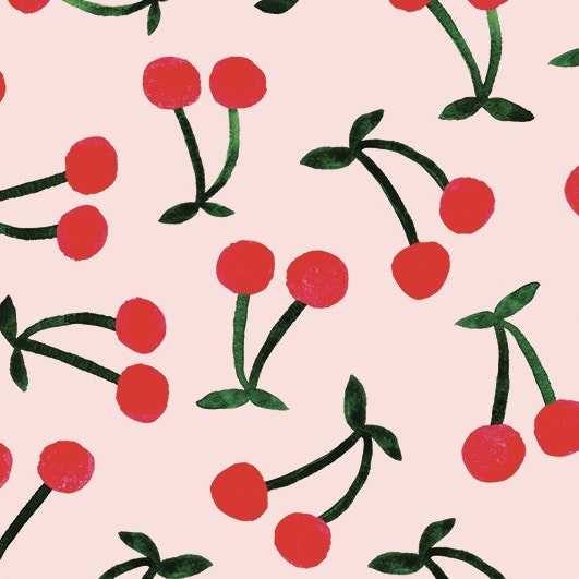 Cherry Jubilee Dog Collar
