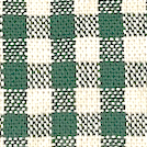 Evergreen Gingham Waste Bag Holder