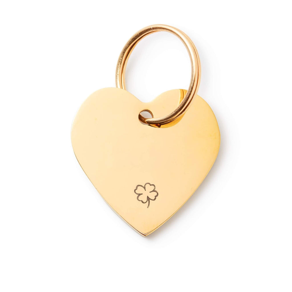 Heart Pet ID Tag: Clover Icon