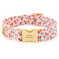Cherry Jubilee Dog Collar