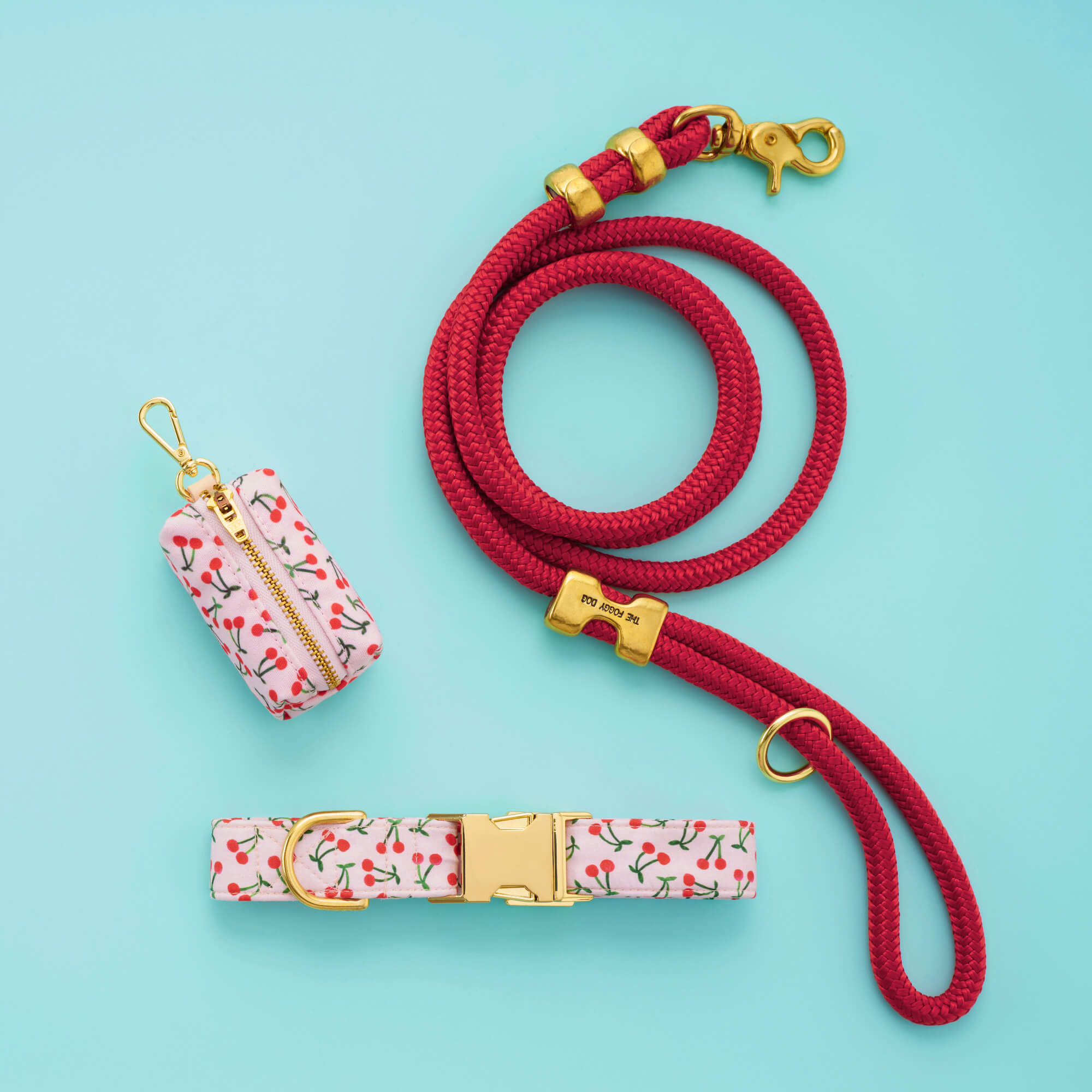 Cherry Jubilee Collar Walk Set